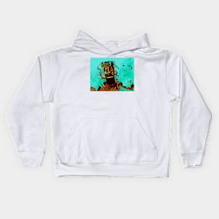 Ghoul with Ghosts Kids Hoodie